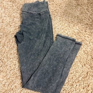Aerie Washed Black Leggings